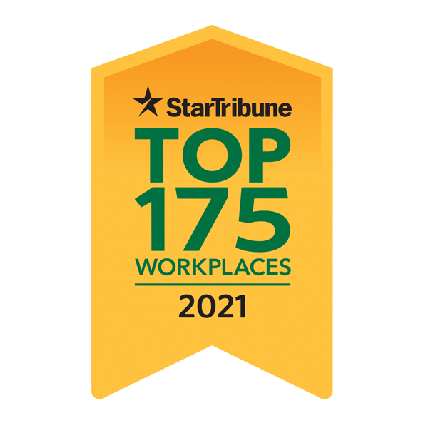 Star Tribune Top 175 Workplaces 2021 logo