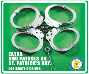 St Patty's  Day DWI