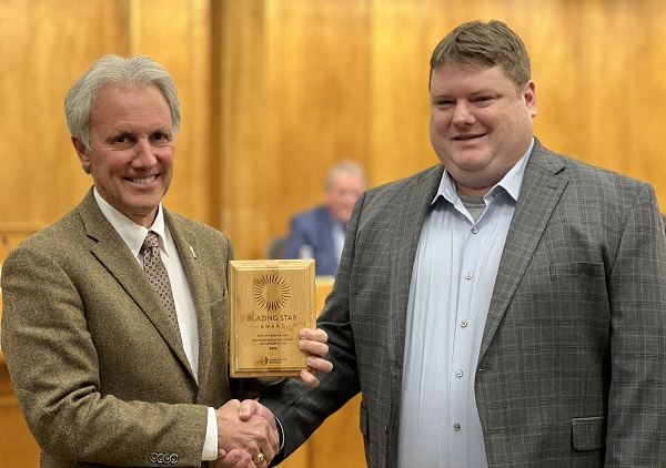 Blazing Star Award Presentation