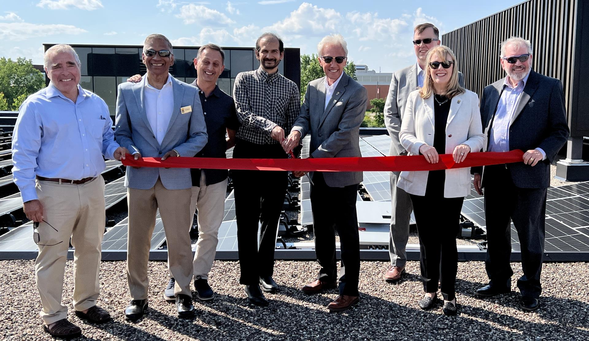 Solar Garden Ribbon-Cutting