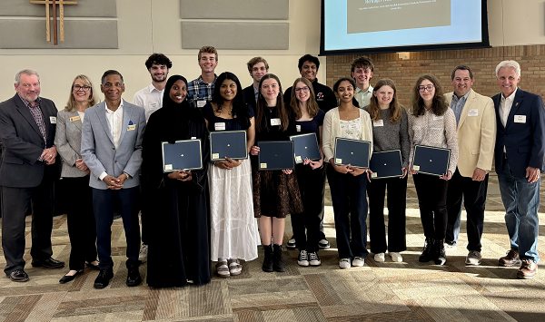 2025 Board and Commissions Banquet students and council members for web