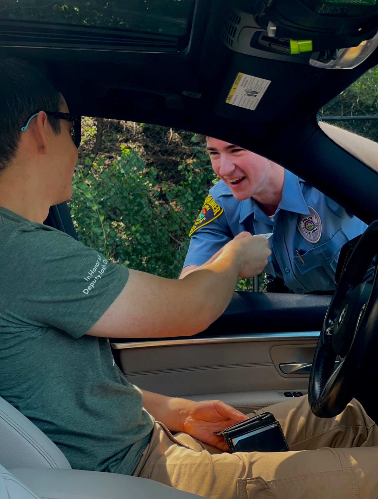 Explorer traffic stop