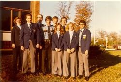 Photo of Officers in 1970s Blazers