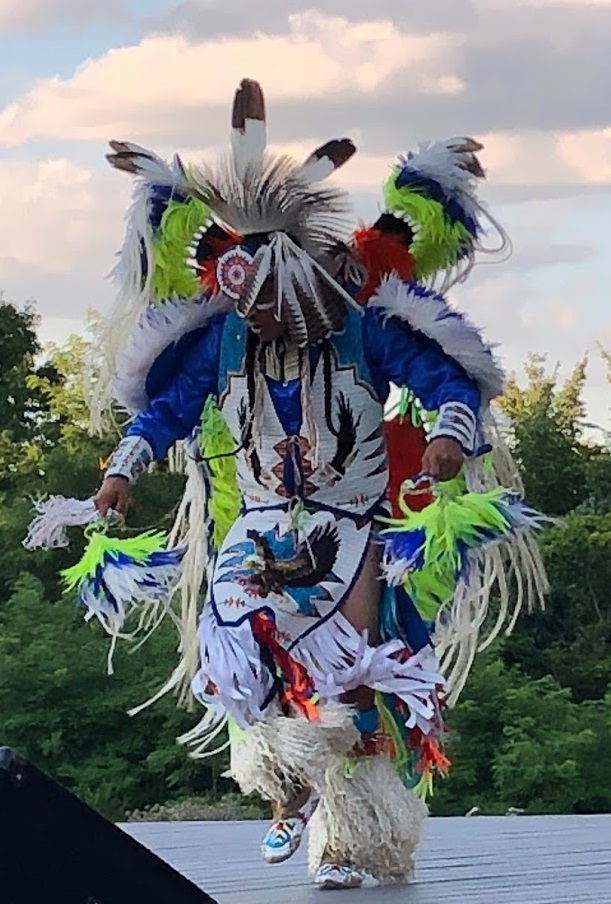 Fancy Dance by Native Pride Dancer Larry Yazzie of the Meskwaki Nation of Iowa